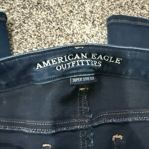 American Eagle Outfitters Navy Super Stretch Jeans
